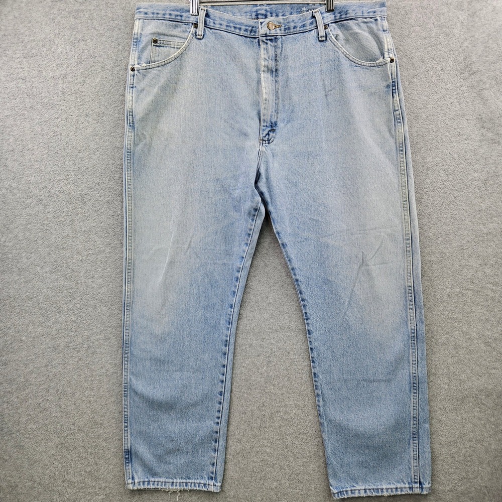 VINTAGE WRANGLER Legacy Relaxed Fit Workwear Jeans Mens 42x30 100% Cotton